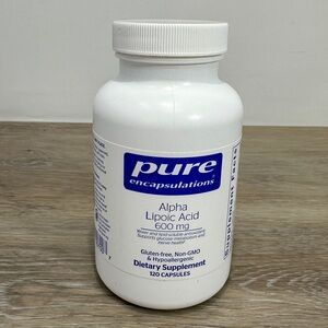 Pure Encapsulations Alpha Lipoic Acid 600 mg - 120 Capsules exp 6/2027